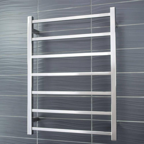 Radiant STR01 Square Heated Ladder 600x800, Polished