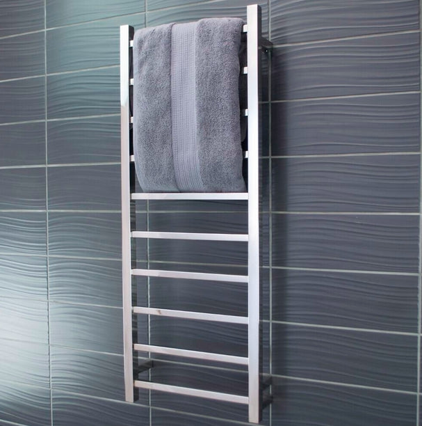 Radiant STR430 Square Heated Ladder 430x1100 Polished