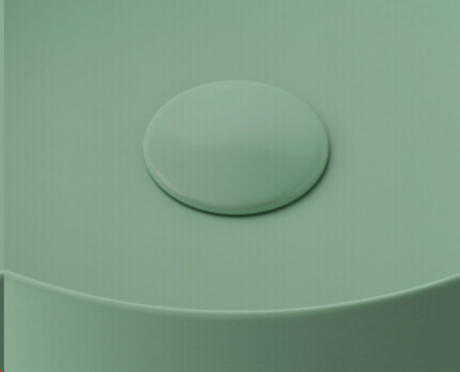Timberline Allure Ceramic Basin Waste - Mint Green
