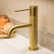 Greens Textura Basin Mixer - Brushed Brass