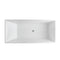 Theo Multifit KBT-9 Freestanding Bath (No Overflow) White Gloss - From 1000mm - 1700mm