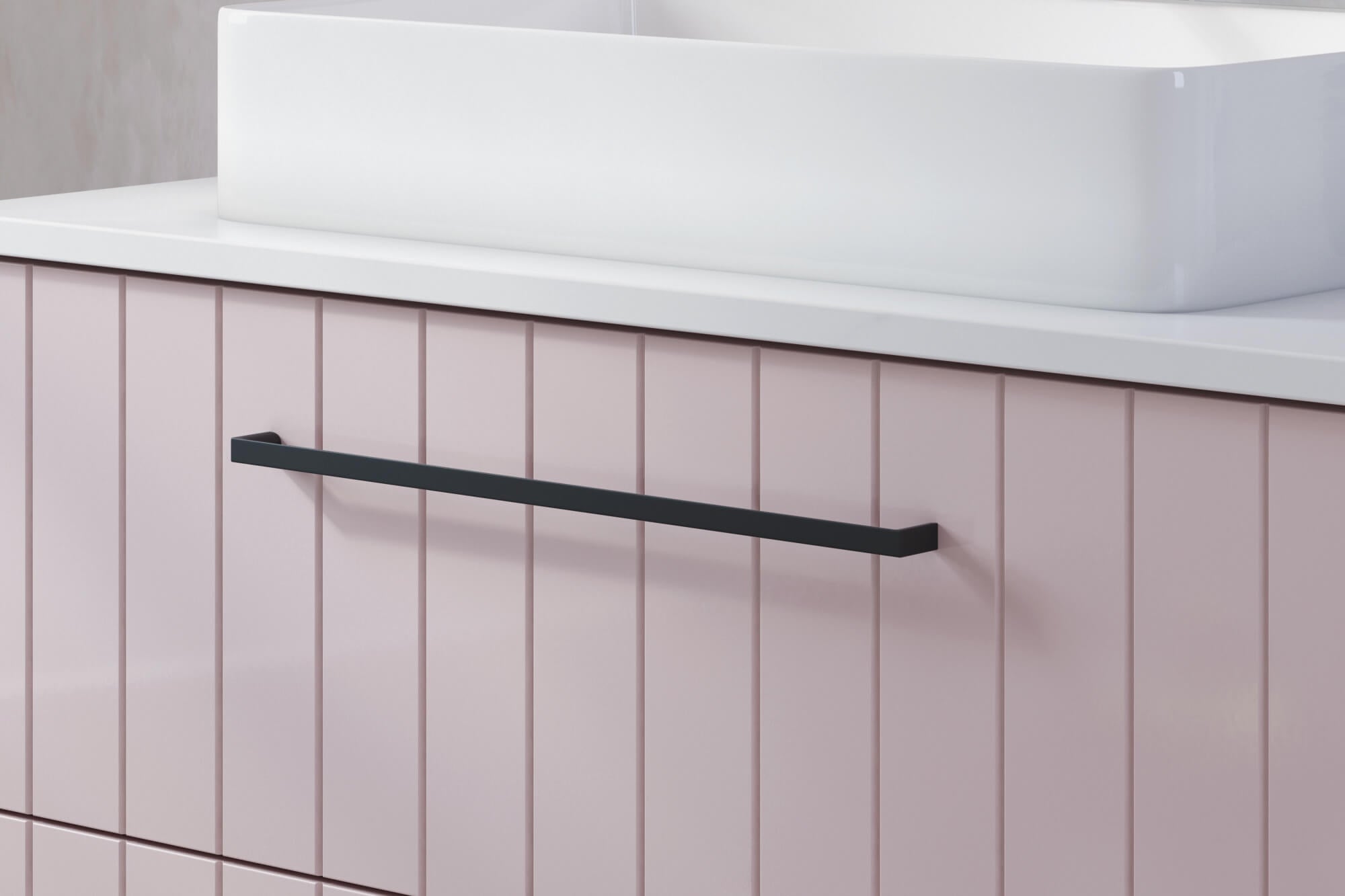 Timberline Henley 1500mm Wall Hung Vanity with Double Ceramic Basin