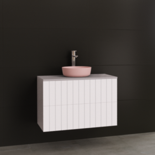Timberline Henley 900mm Wall Hung Vanity with Ceramic Basin