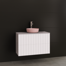Timberline Thorne 900mm Wall Hung Vanity with Ceramic Basin