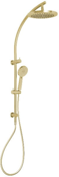 Phoenix Vivid Twin Shower - Brushed Gold