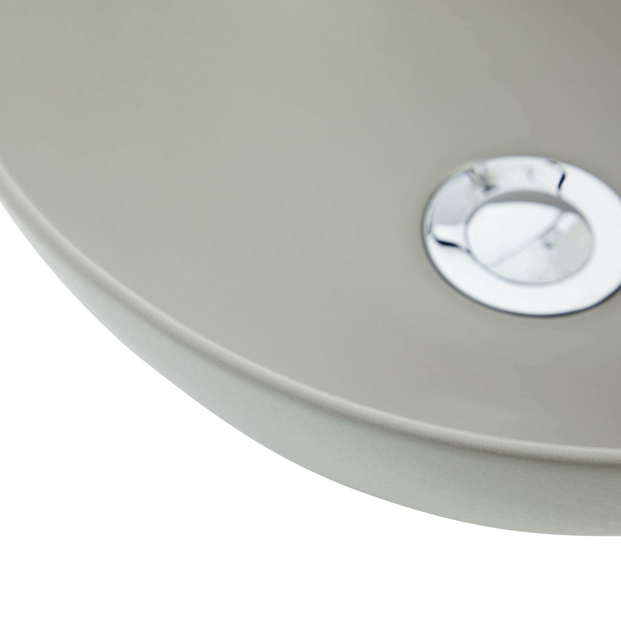 Johnson Suisse Venezia Round Above Counter Basin - Ash