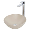 Johnson Suisse Venezia Round Above Counter Basin - Sand