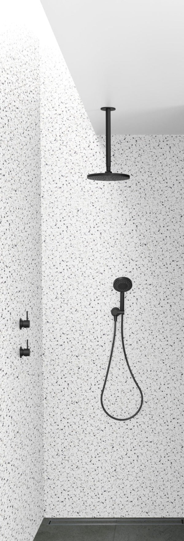 Phoenix Vivid Hand Shower Matte Black Bathware Direct