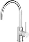 Phoenix Vivid Slimline Gooseneck Sink Mixer 160mm - Chrome