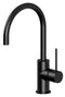 Phoenix Vivid Slimline Gooseneck Sink Mixer 160mm - Matte Black