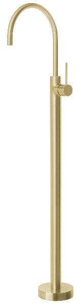 Phoenix Vivid Slimline Floor Mounted Bath Mixer - Brushed Gold