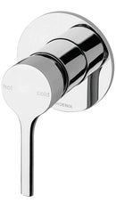 Phoenix Vivid Slimline Oval Shower/Bath Mixer - Chrome