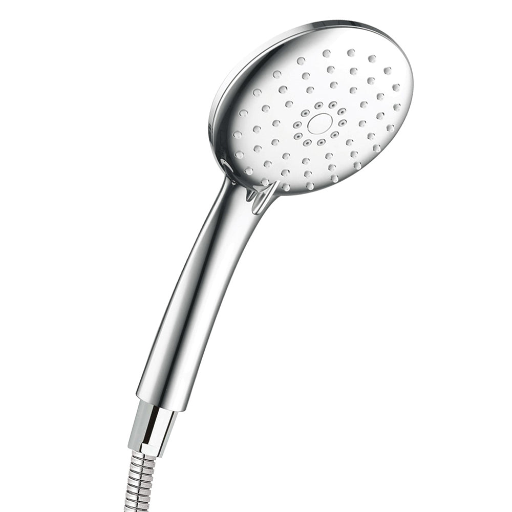 Willow Round Full Combination Shower - Bottom Inlet, Chrome
