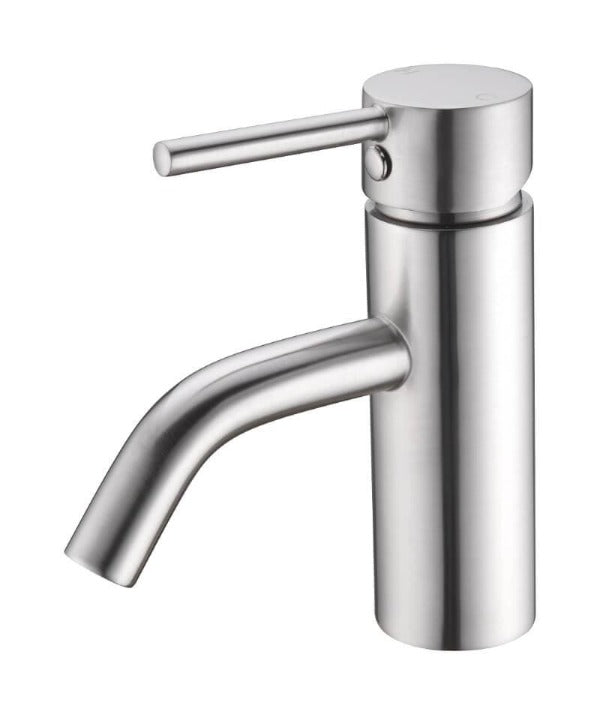 Dolce Basin Mixer Stylish Spout - Brushed Nickel