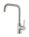 Dolce Square Shape Kitchen Mixer - Brushed Nickel