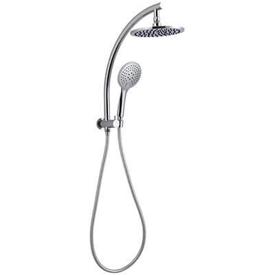 Dolce 2 In 1 Short Combination Shower, Chrome YSW2807-05F