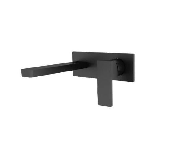 Celia Wall Basin Mixer Matte Black